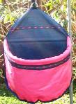 Collapsible Feed Bag (Hot Pink)